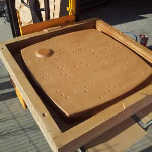 Prototyp brodzika MDF Prototyp brodzika MDF